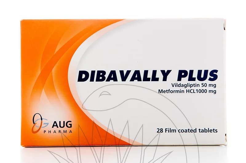 Dibavally Plus 50/1000Mg 28 Tablets