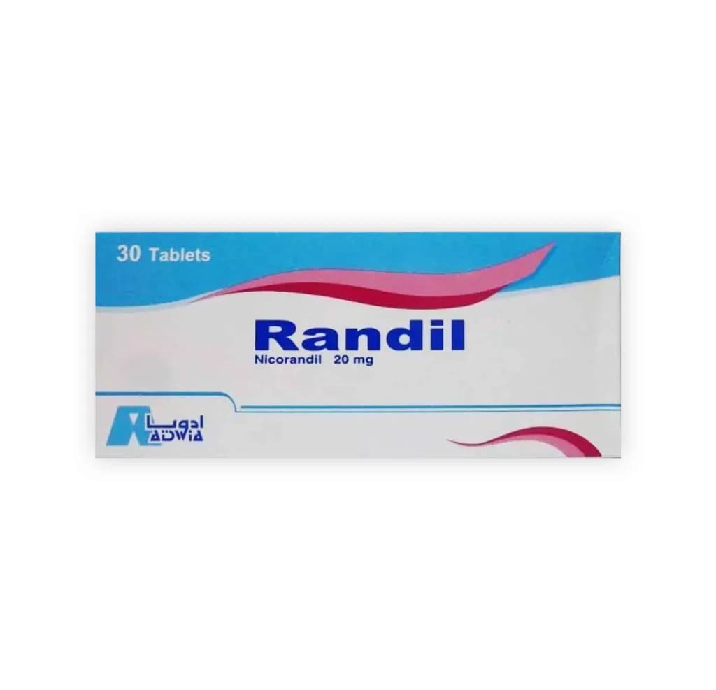 Randil 20 Mg 30 Tablets