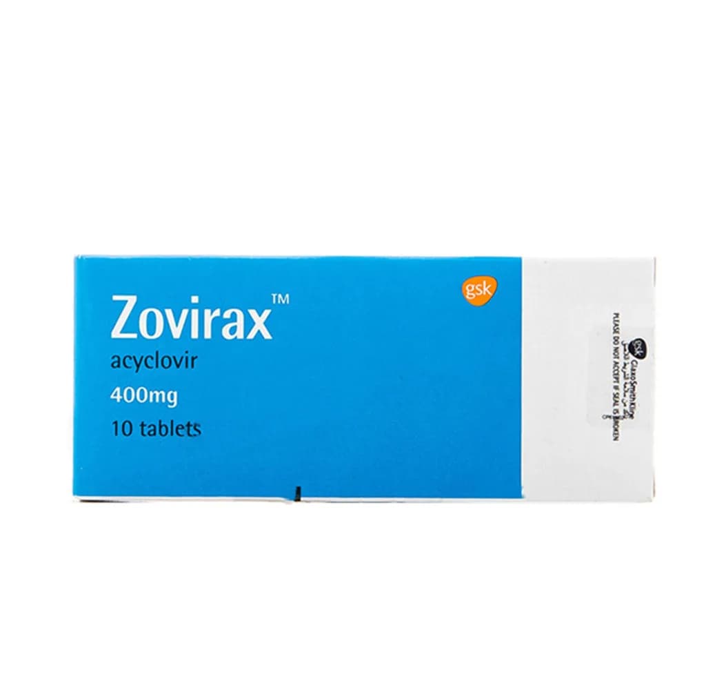 Zovirax 400Mg 10 Tablets