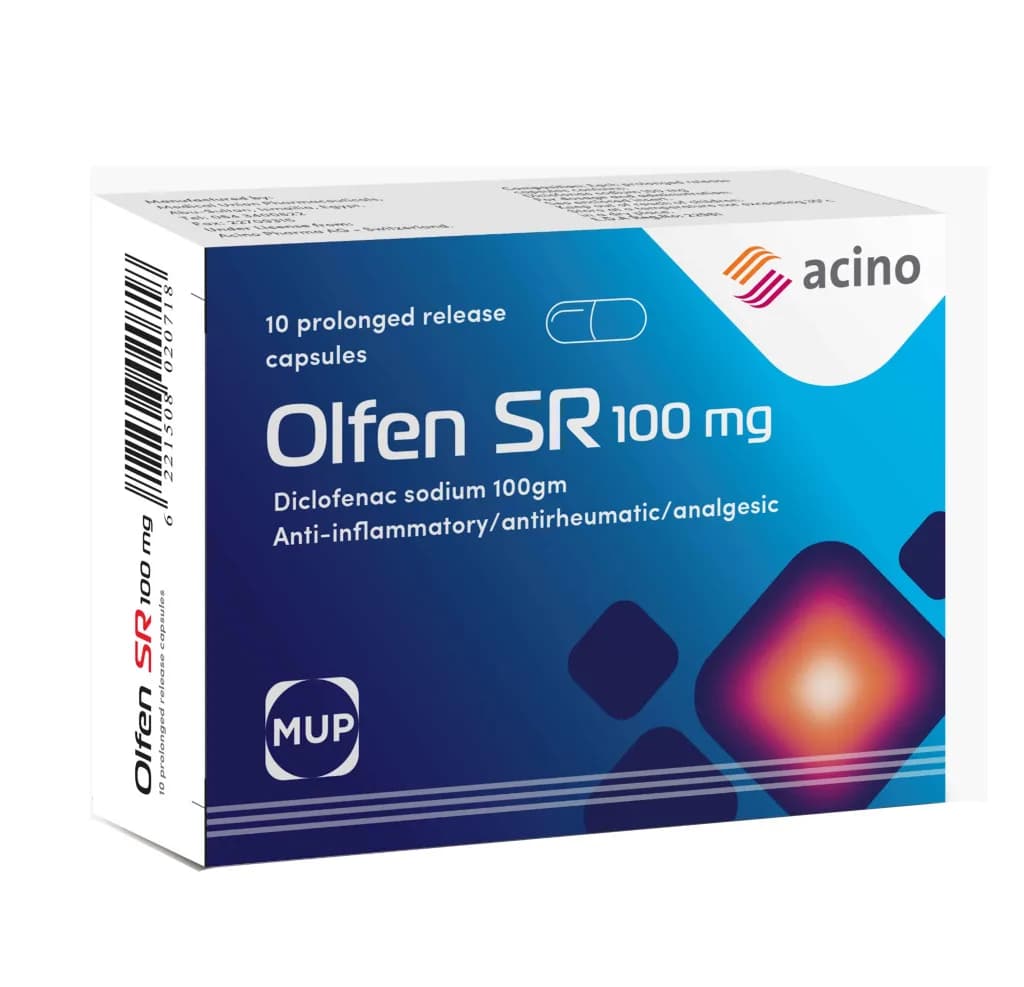 Olfen Sr 100Mg 10/Cap