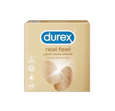 DUREX CONDOMS REAL FEEL 3P