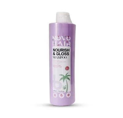 NOVO HAIR NOURISH & GLOSS SHAMPOO 450ML