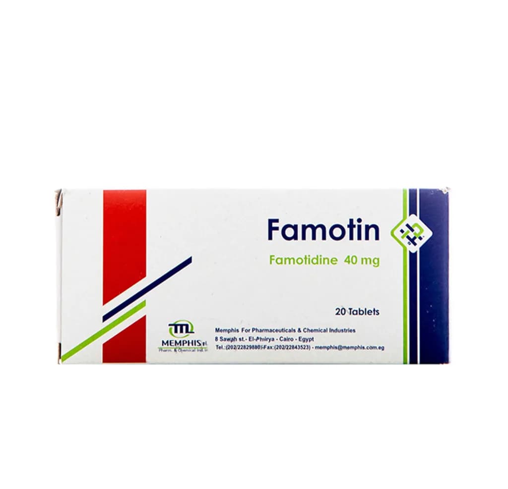 FAMOTIN 40MG 20/TAB