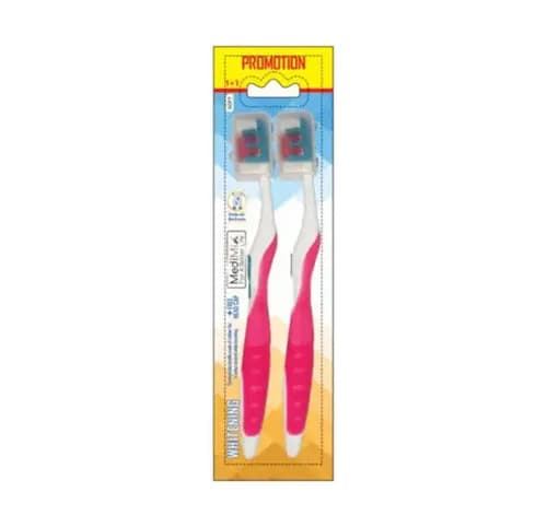 Medimix Toothbrush Whitening - Hard (1+1) Promoback