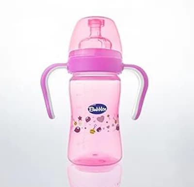 BUBBLES CLASSIC BOTTLE W HAND ROSE 180ML
