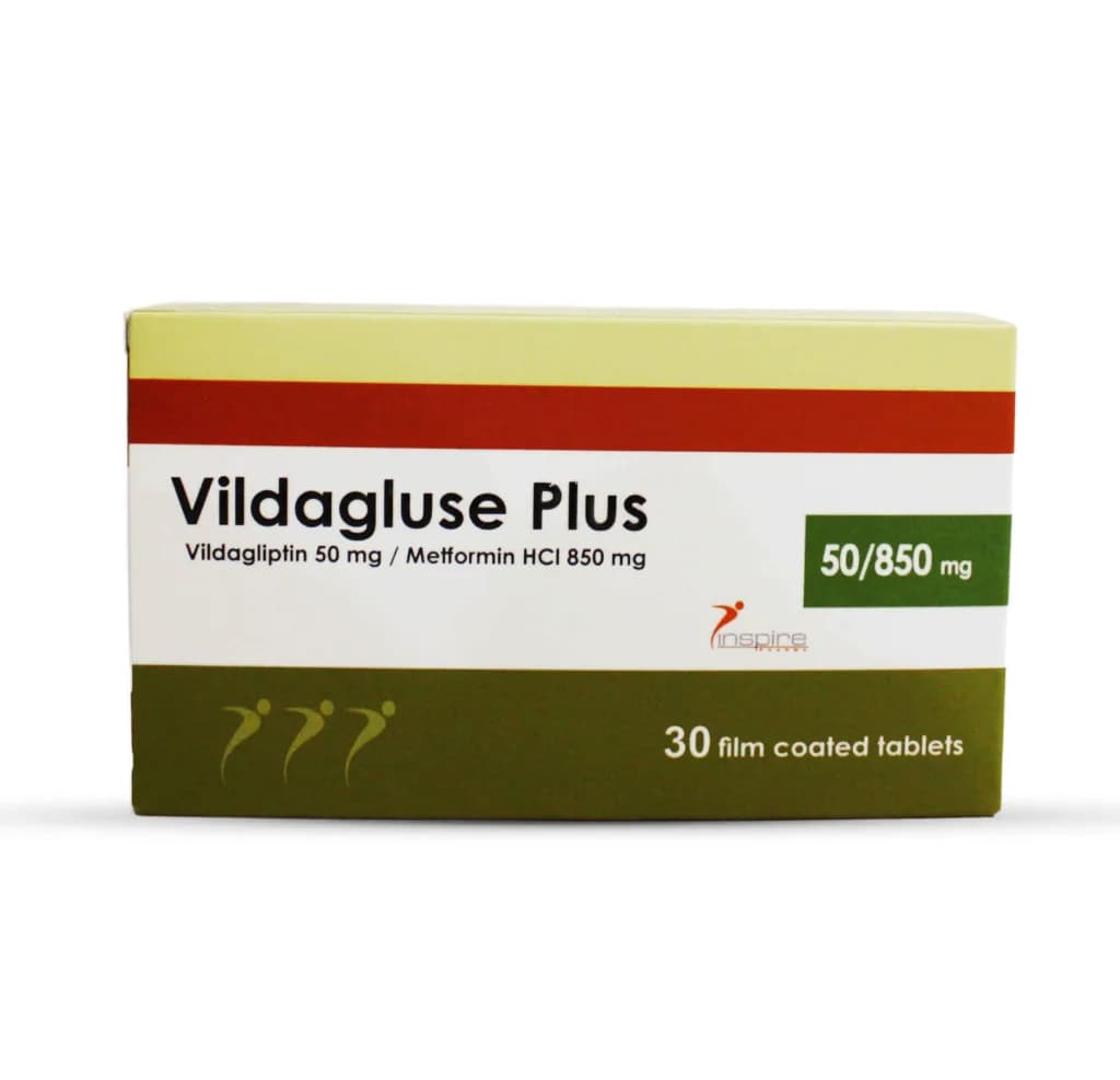 VILDAGLUSE PLUS 50/850MG 30/FC TAB