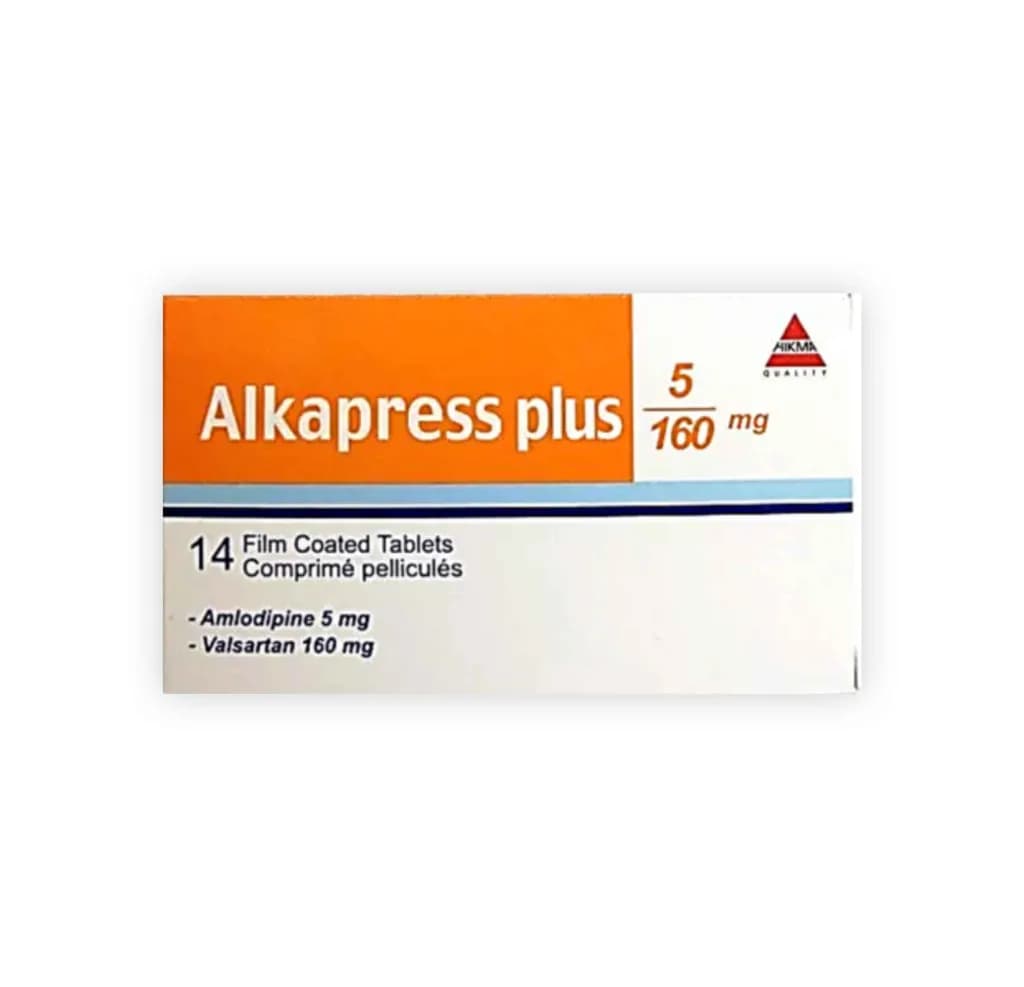 Alkapress Plus 5/160Mg 14 Tablets