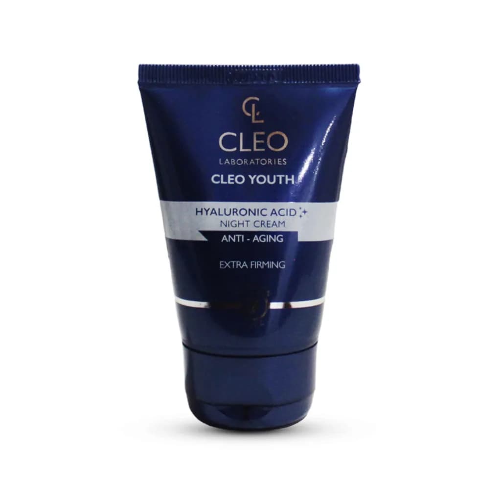 Cleo Youth Hyaluronic acid Anti Aging Night Cream 30ml