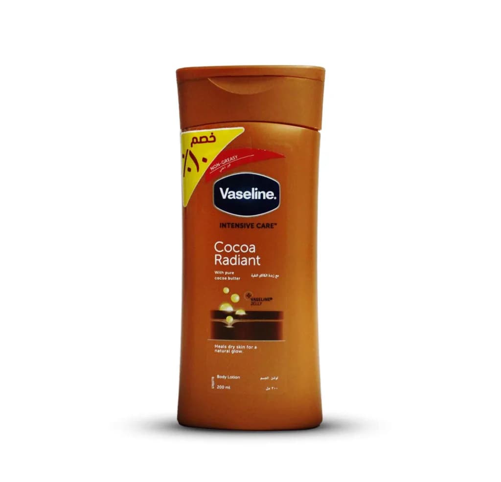 Vaseline Body Lotion Cocoa Radiant 200Ml Promopack - 10% Discount