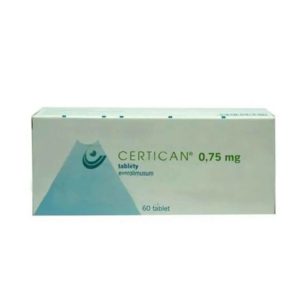 Certican 0.75mg 60 Tablets
