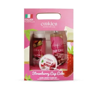 COOKIES CUP CAKE BODY CARE SET