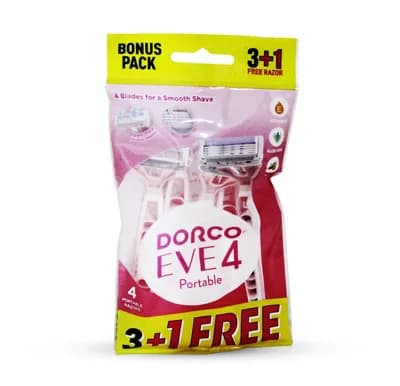 DORCO EVE-4 PORTABLE RAZOR (3+1) F/W