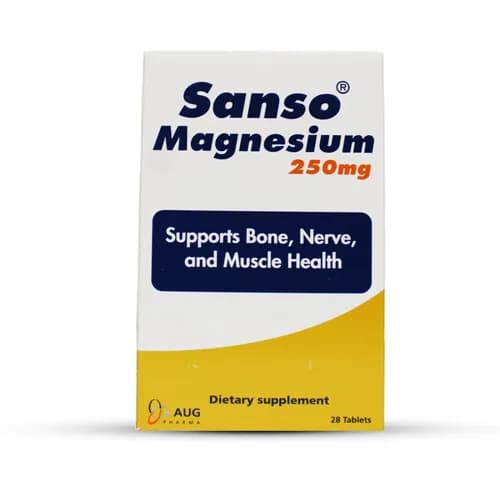 Sanso Magnesium 250mg 28 Tablets
