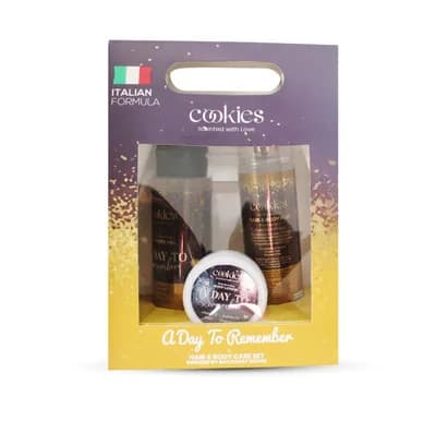 COOKIES A DAY T-REMEMBER BODY CARE SET