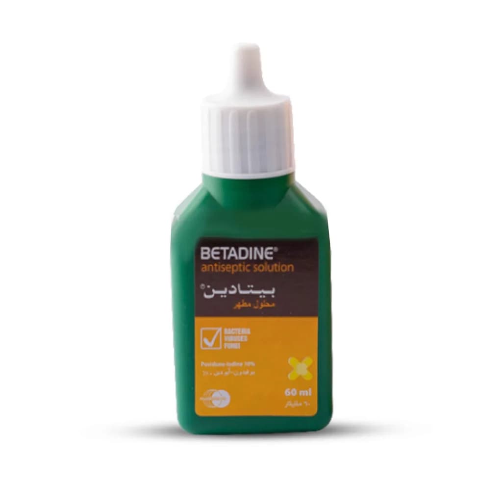Betadine Antiseptic Solution 60Ml