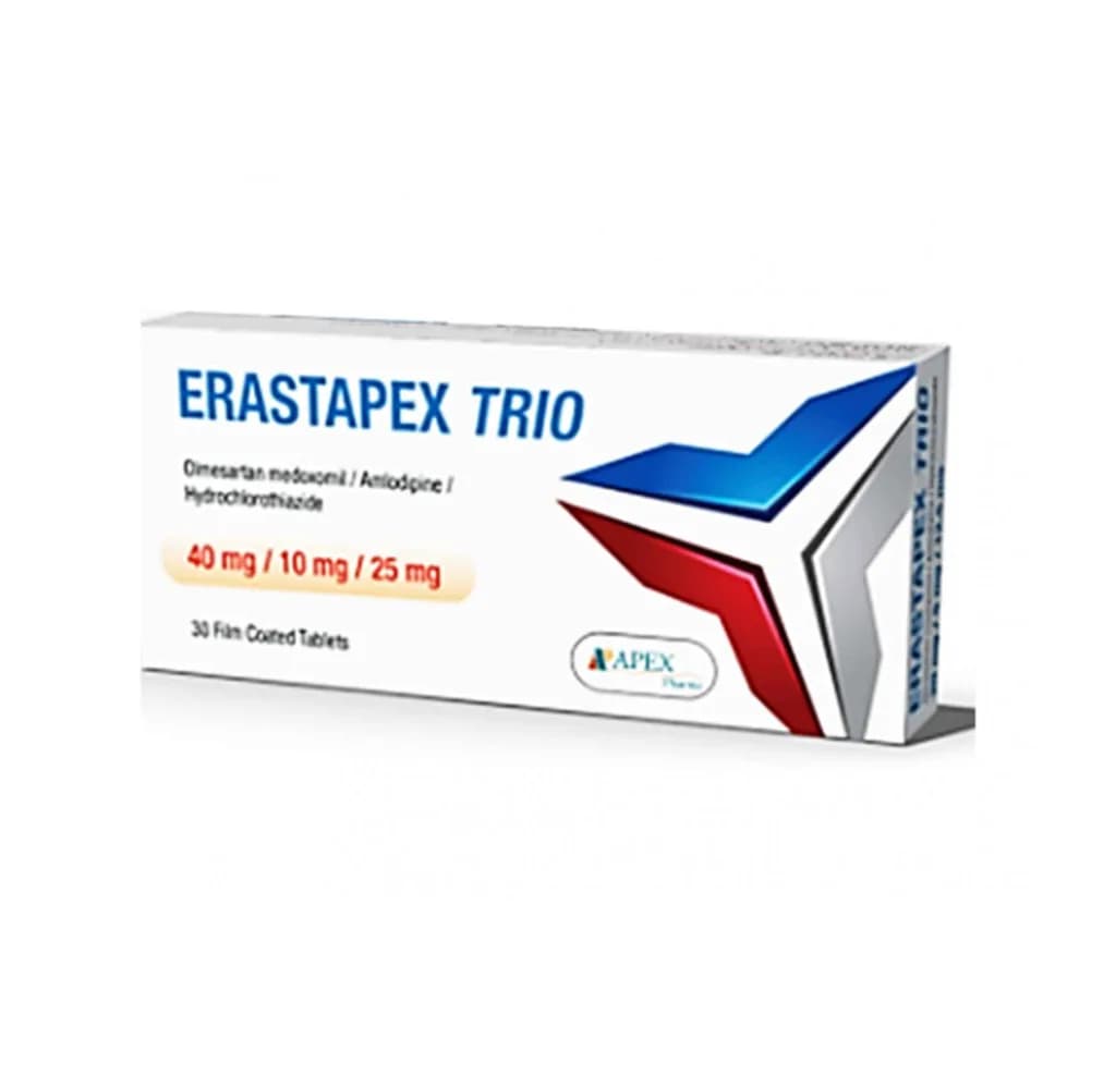 Erastapex Trio 40/10/25Mg 30 Tablets