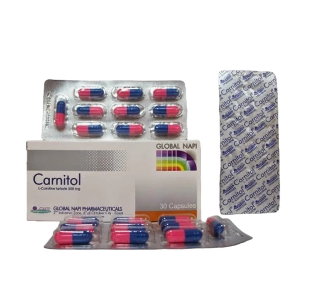 Carnitol 500Mg 30 Capsules