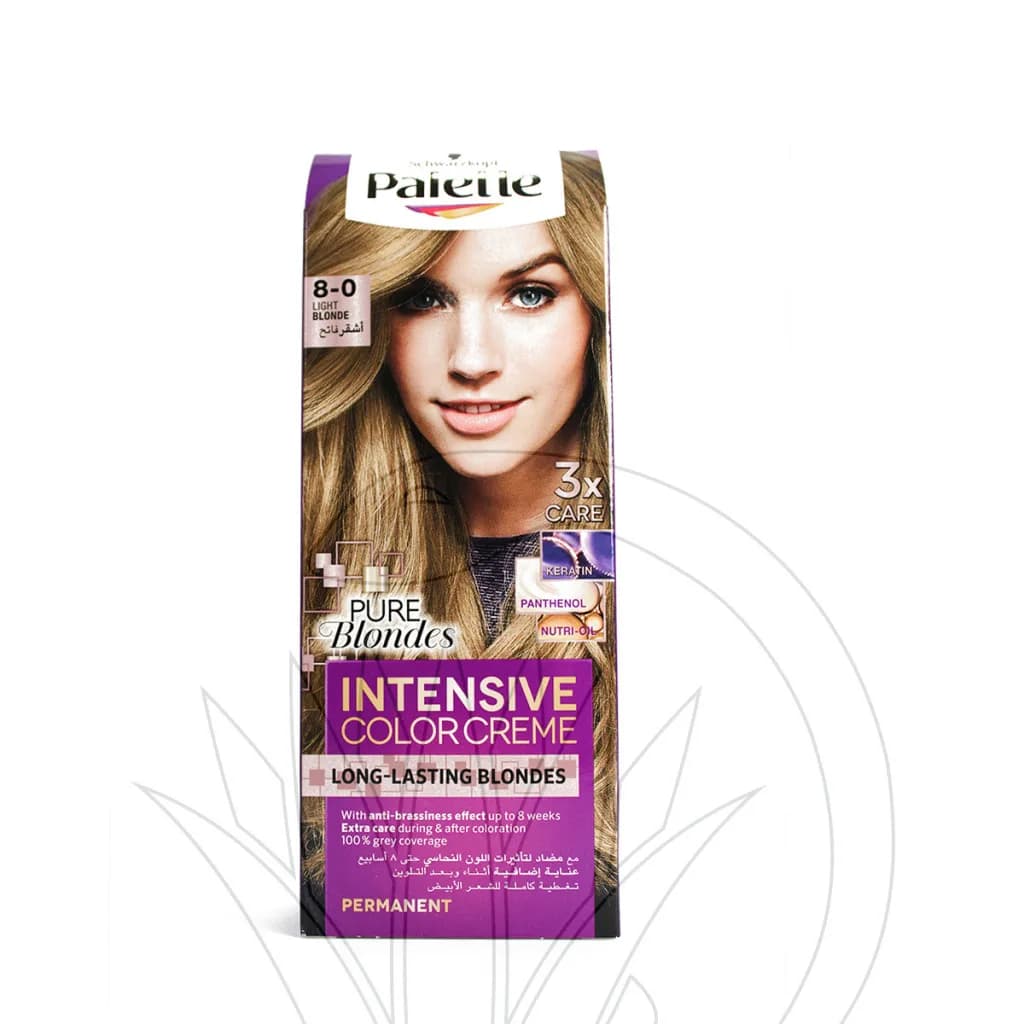 PALETTE INTENS COLOR 8-0 LIGHT BLOND