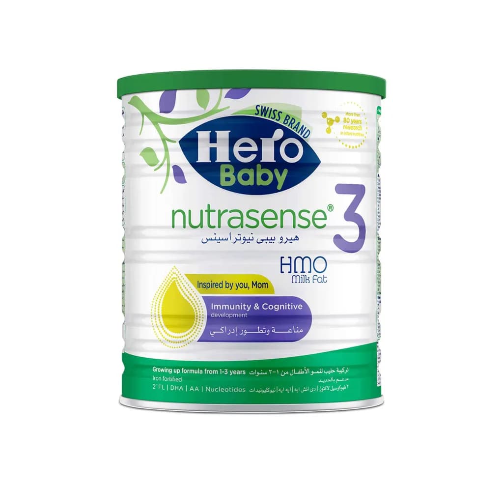 HERO BABY NUTRASENSE (3) MILK 400GM ?