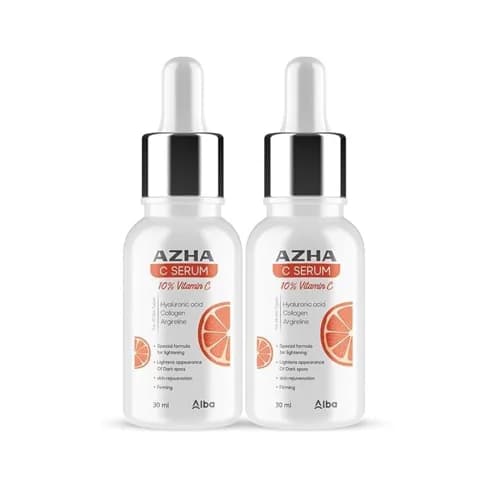 Azha Vitamin C 10% Serum 30ml - 2 Pcs Promoback