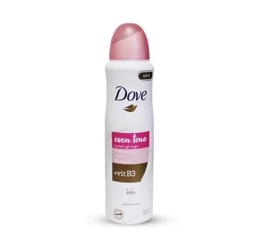 Dove Ever Tone Antiperspirant Deodorant Spray for Women 150ml