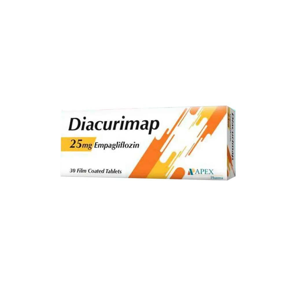 Diacurimap 25Mg 30 Tablets
