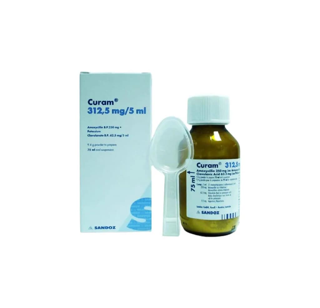 Curam 312Mg/5Ml Suspension 75Ml