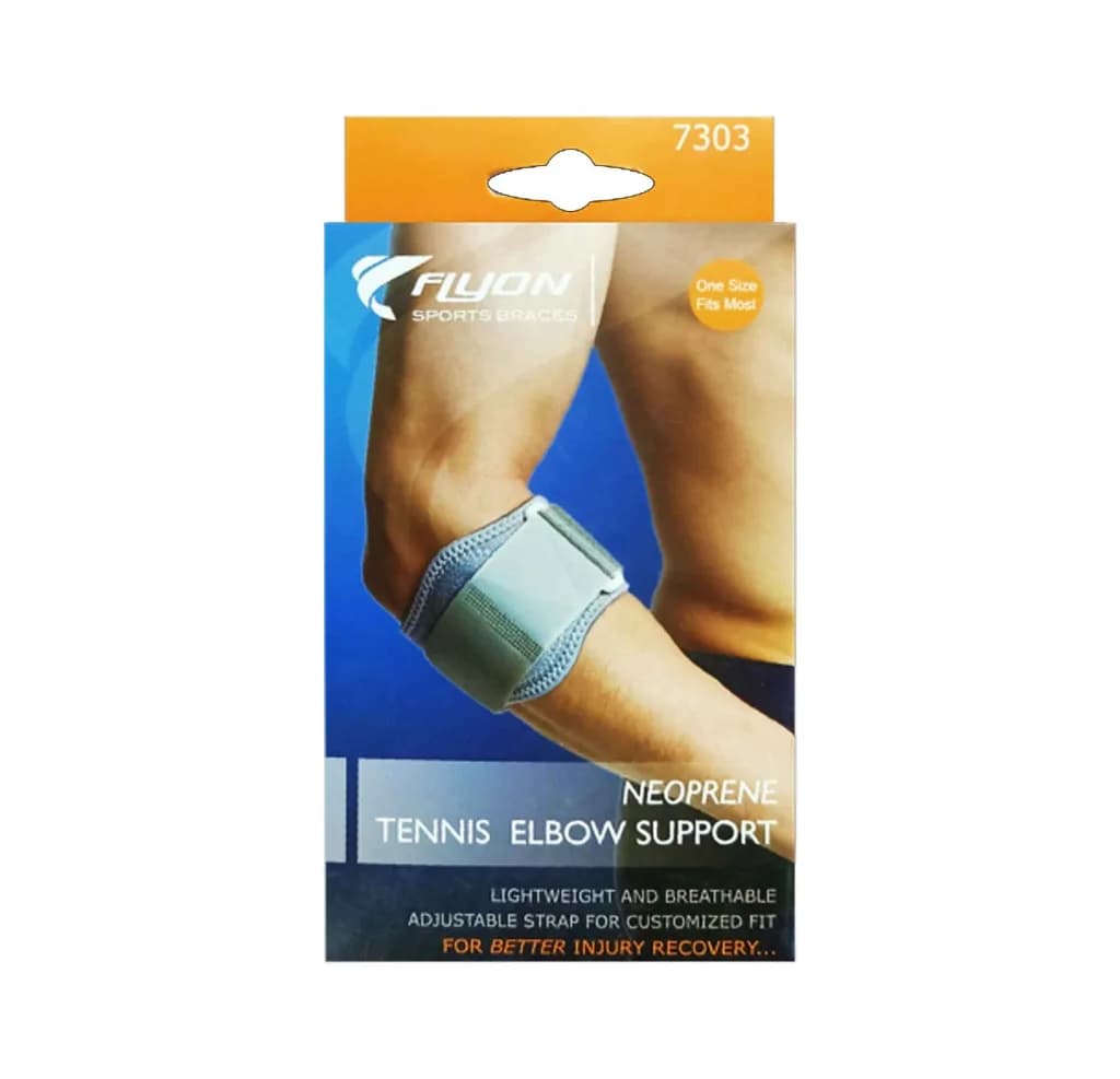 Flyon (7303) Neoprene Tennis Elbow Support - Unisize