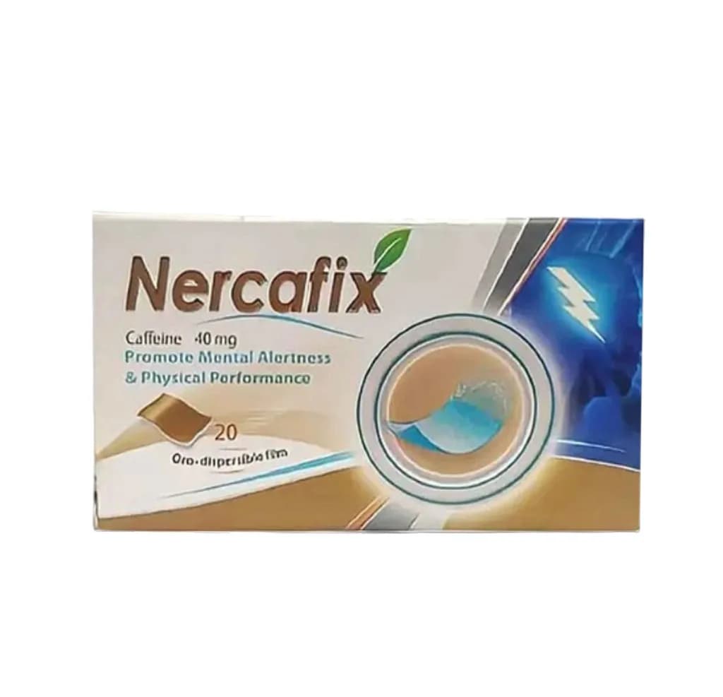 Nercafix 40Mg Oral Disp Film 30/Pcs