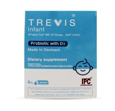 TREVIS INFANT PROBIO.W/D3 ORAL DROP 8ML?