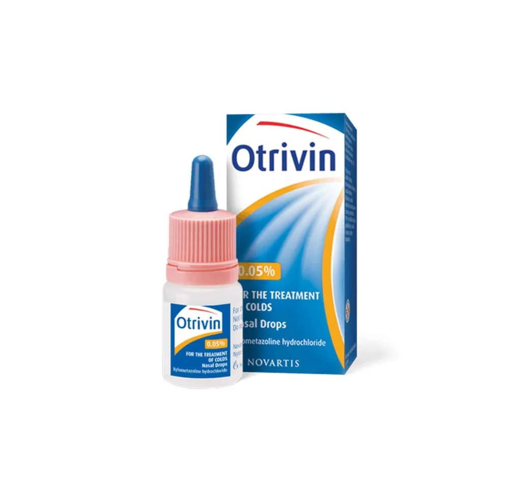 Otrivin Child 0.05% Nasal Drops 15Ml