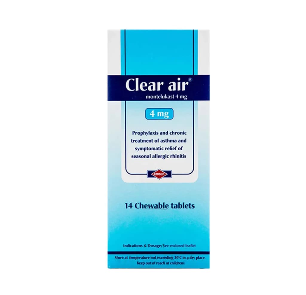Clear Air 4Mg 14 Tablets
