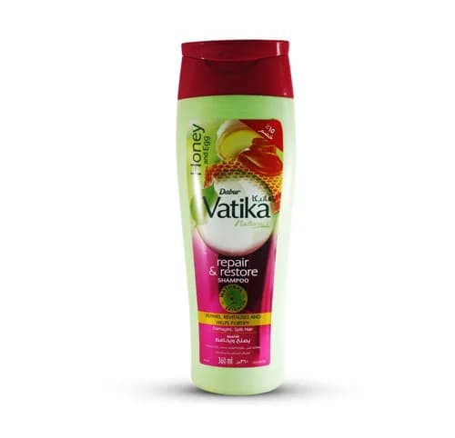 Vatika Naturals ( Repair & Restore ) Honey and Egg Shampoo 360ml - 15% Offer