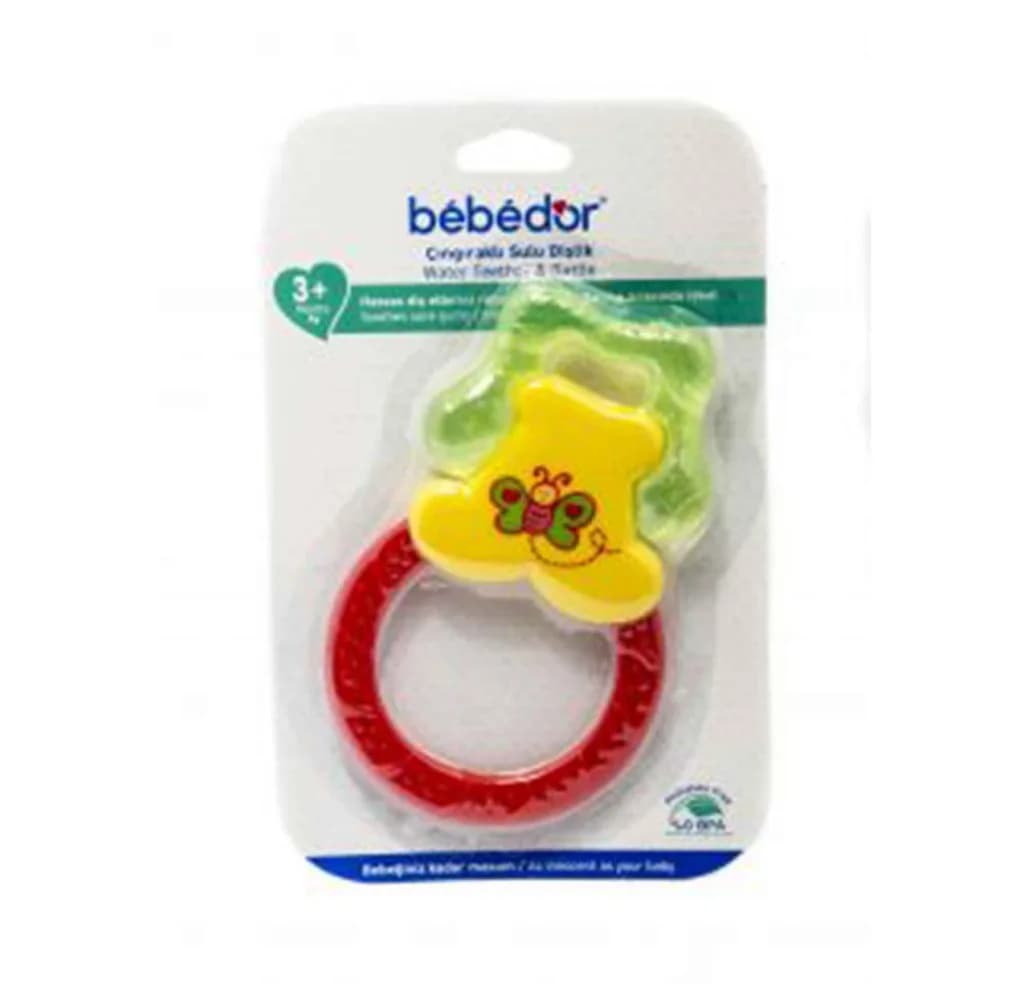 BEBEDOR WATER TEETHER +3M W/RATTLE - 518