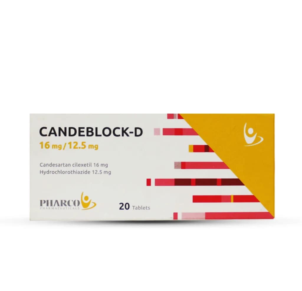 Candeblock-D 16/12.5MG 20 Tablets