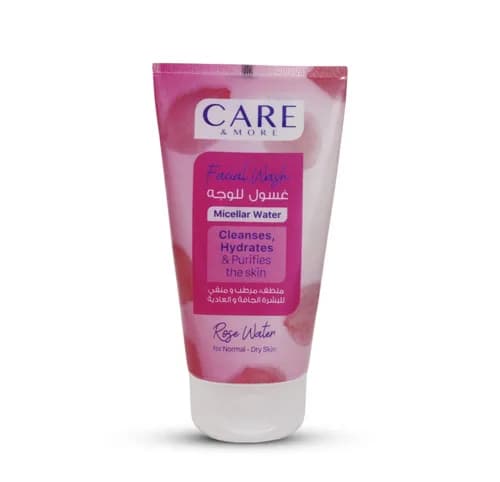 Care & More Rose Water Facial Wash 150ml