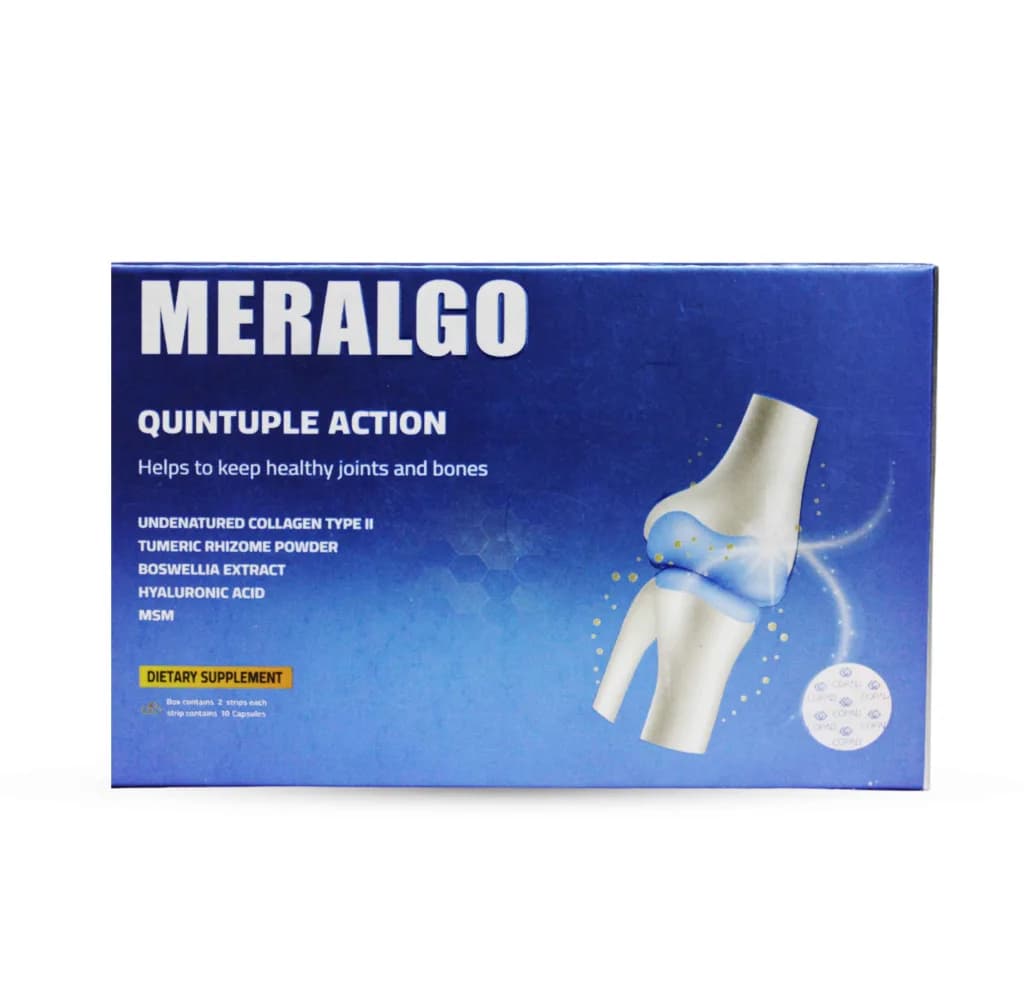 Meralgo Quintuple Action 20 Capsules