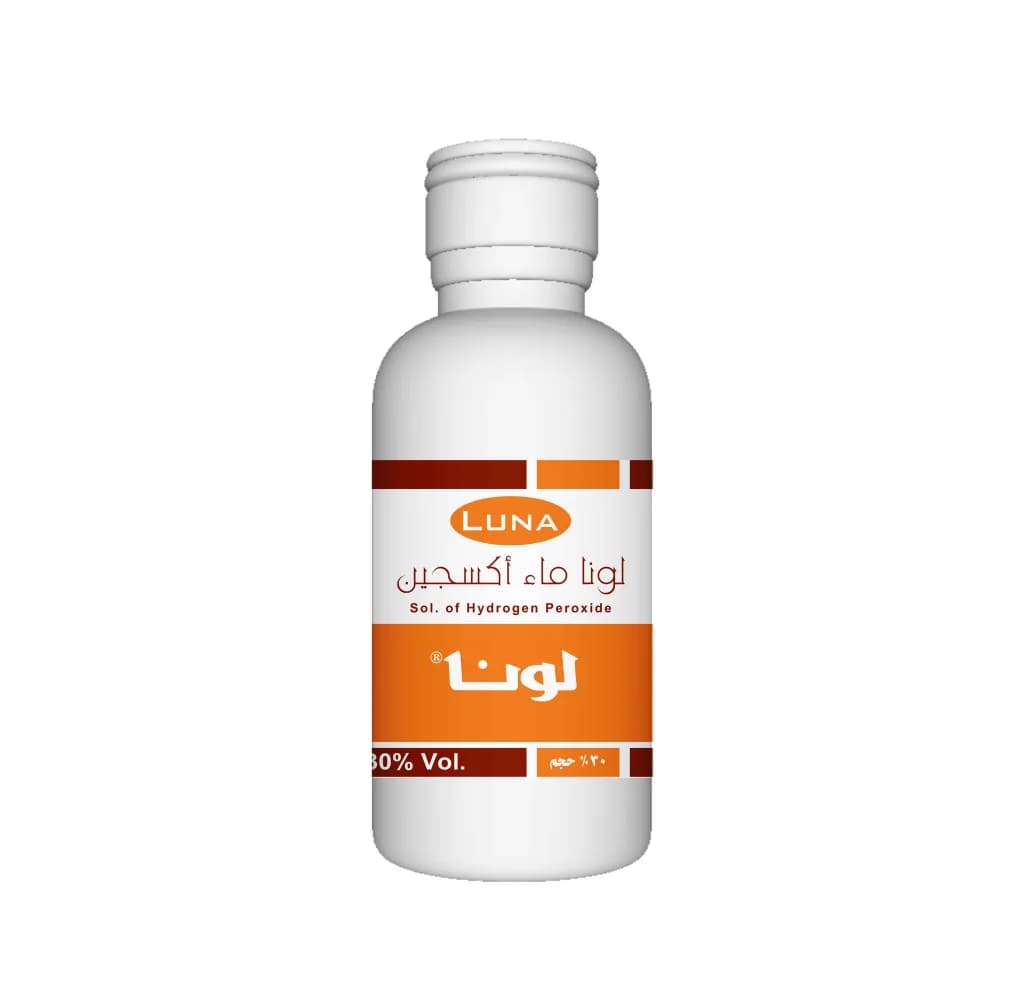 Luna Oxygen Water (H2O2) 30% 80Ml