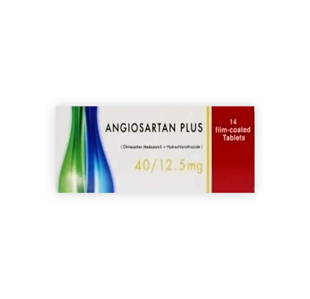 Angiosartan Plus 40/12.5Mg 28 Tablets