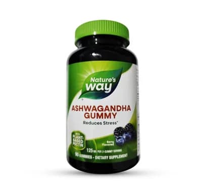 NATURE'S WAY ASHWAGANDHA 90/GUM BERRY?