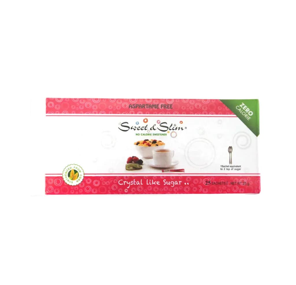 Sweet & Slim (2 Teaspoons) 25 Sachets