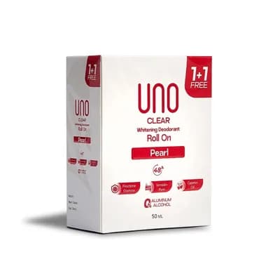 UNO DEO.ROLL ON PEARL 50ML (1+1)