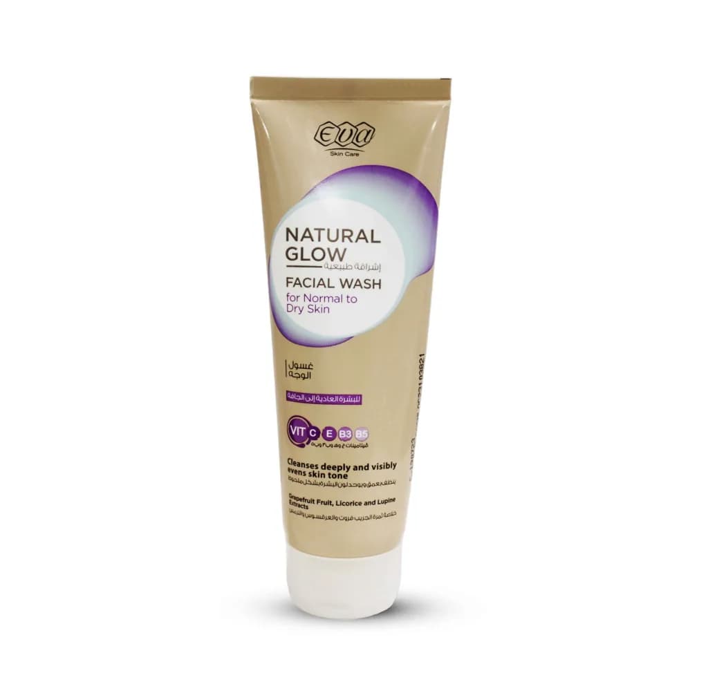 Eva Nutural Glow Facial Wash Normal &Dry Skin 100M