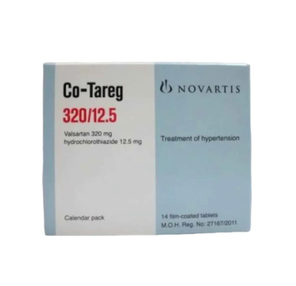 Co Tareg 320/12.5 Mg 14 Tablets
