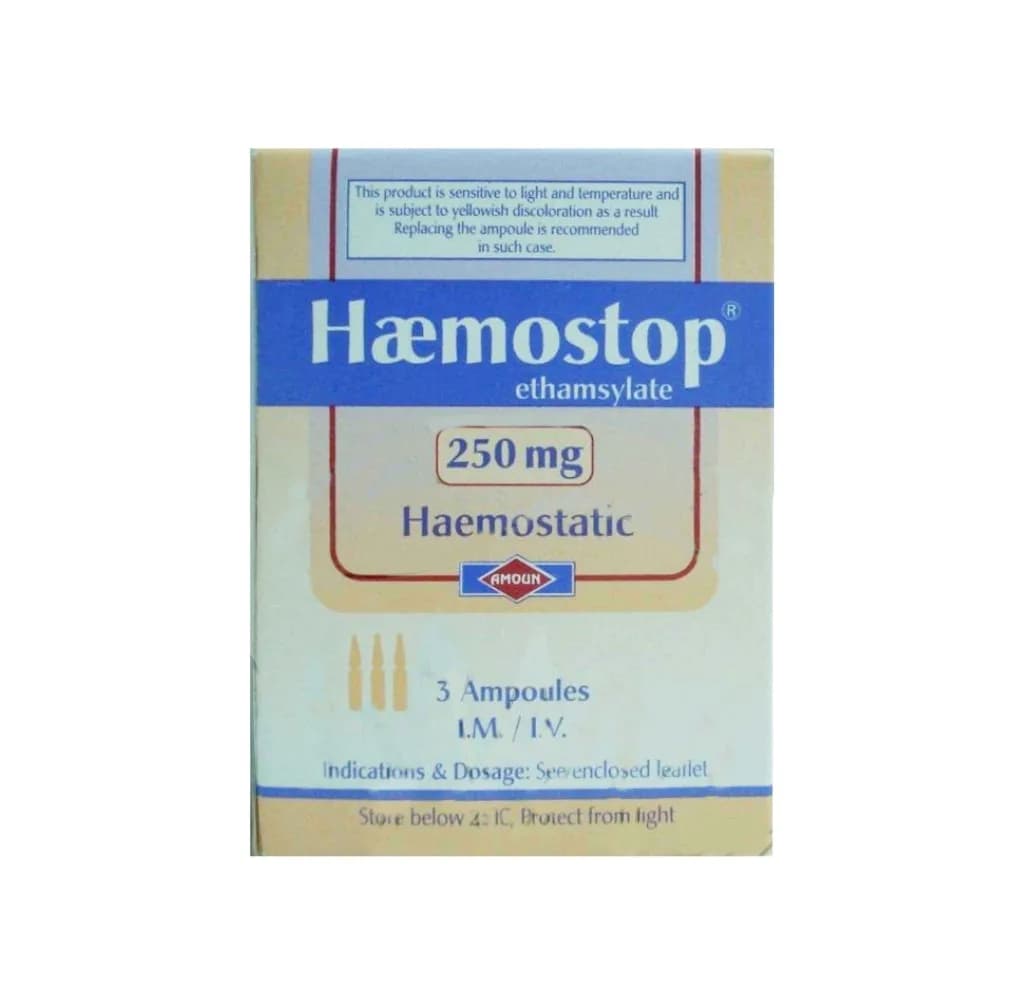 Haemostop 250Mg/2Ml 3 Ampoules
