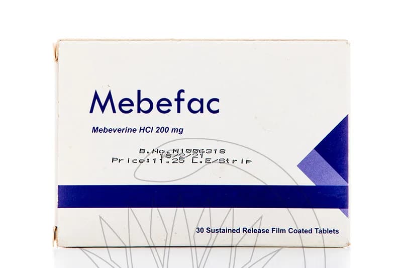 MEBEFAC SR 200MG 30/FC TAB