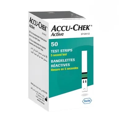Accu Chek Active Test Strips 50 Strips