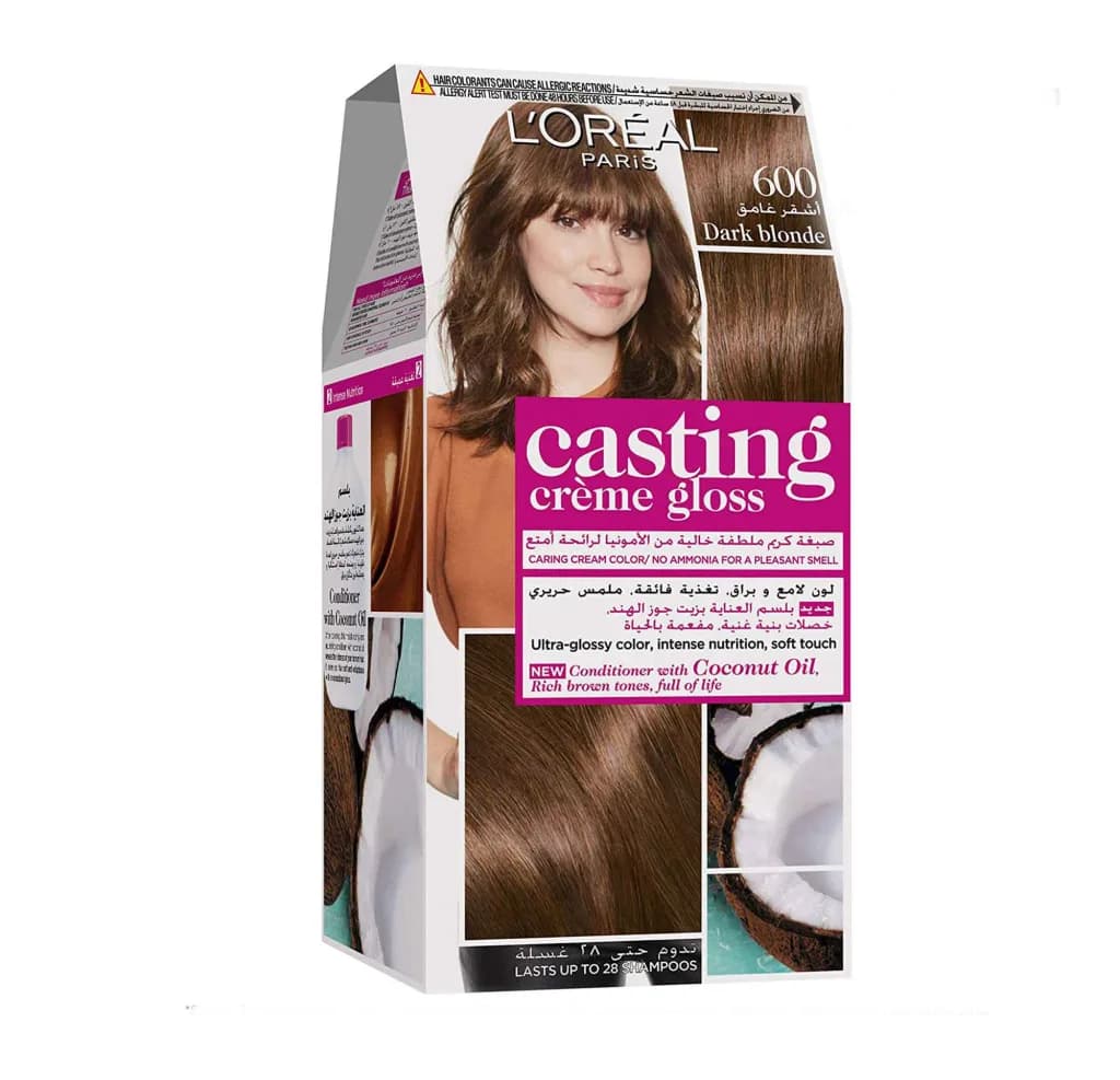 L'oreal Paris Casting Creme Gloss Hair Color - 600 Dark Blonde
