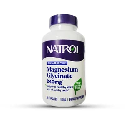 NATROL MAGNESIUM GLYCINATE 240MG 60/CAP?