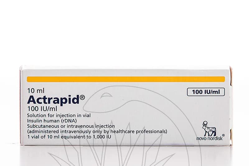 Actrapid 100Iu/Ml 1 Vial 10Ml